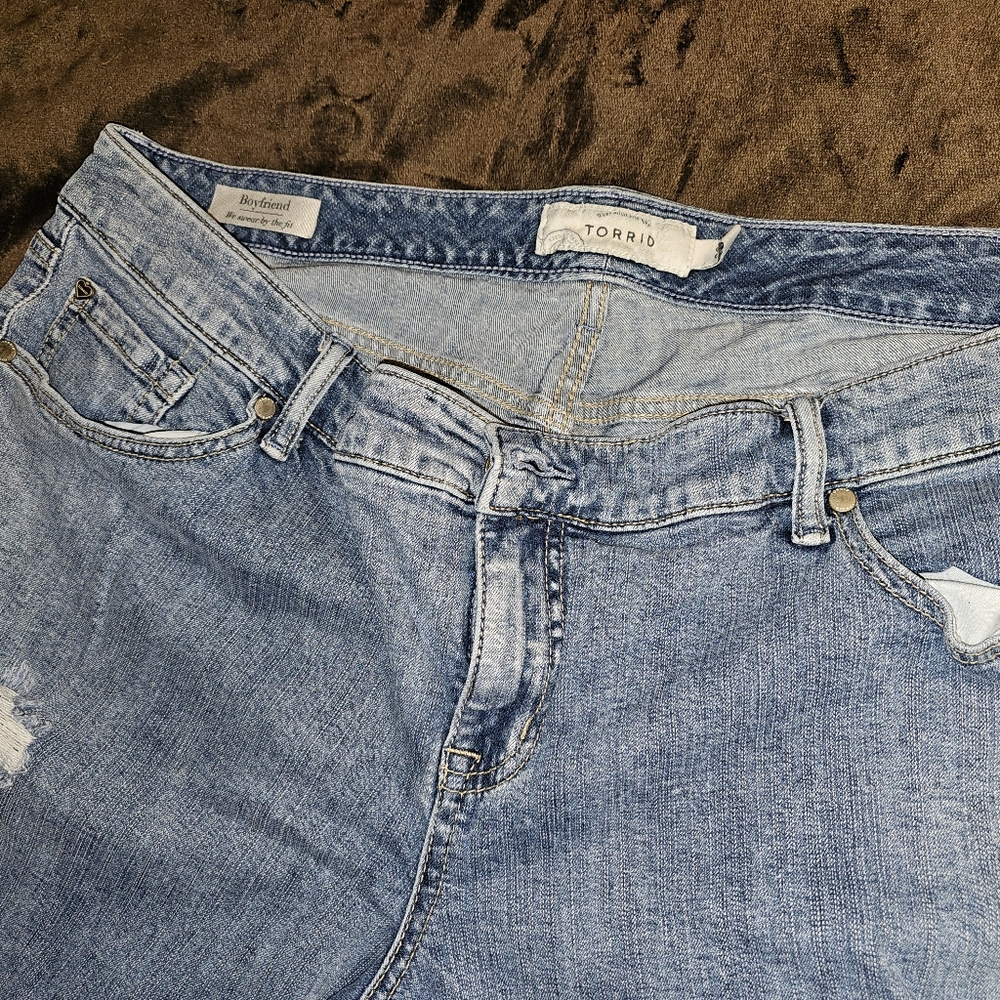 Torrid Boyfriend Jeans Size 20 - Picture 3 of 3